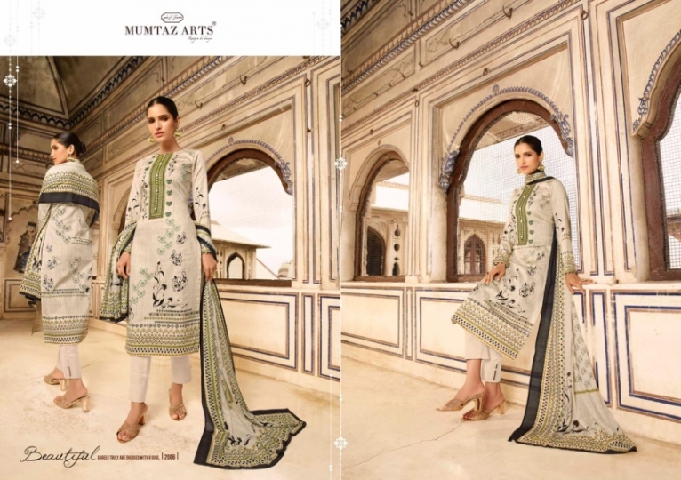 MUMTAZ ARTS PRESENTS CASHMERE JAM SATIN FABRIC WITH EMBROIDERY DRESS MATERIAL WHOLESALE DEALER BEST RATE BY GOSIYA  (518)