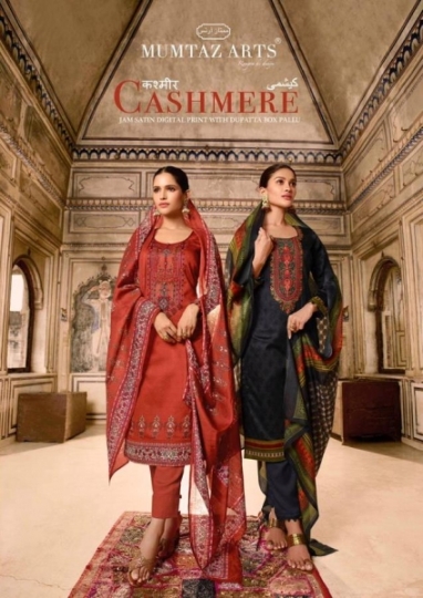 MUMTAZ ARTS PRESENTS CASHMERE JAM SATIN FABRIC WITH EMBROIDERY DRESS MATERIAL WHOLESALE DEALER BEST RATE BY GOSIYA EX (1)