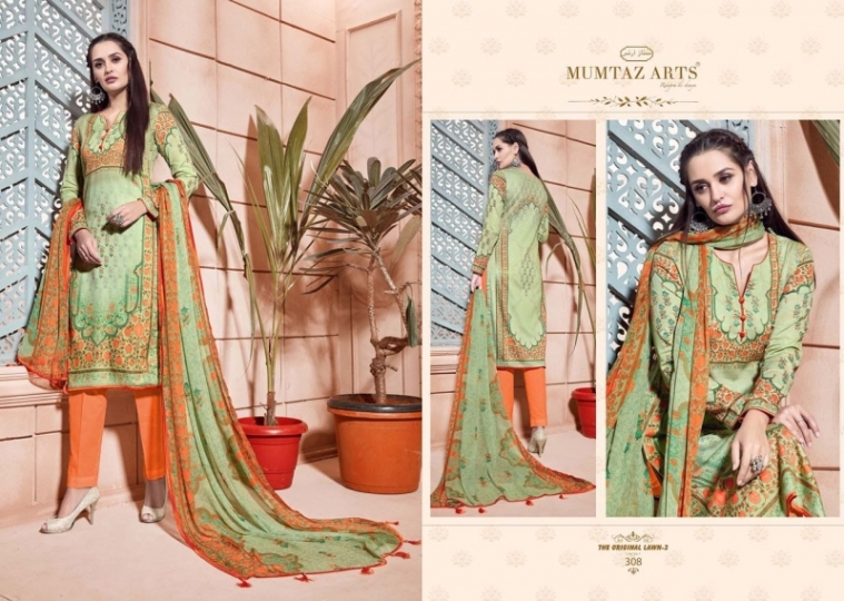 MUMTAZ ARTS RANGON KI DUNIYA THE ORIGINAL LAWN VOL 3  (1)