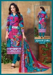 NAFISA COTTON BY SANA SAFINA KARACHI COTTON COLLECTION CASUAL WEAR SUITS COLLECTION WHOLESALE BEST RATE BY GOSI (4101)