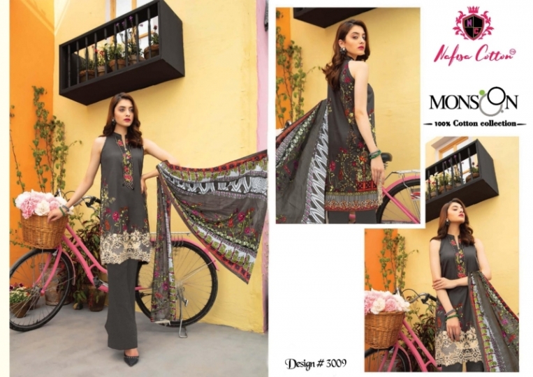 NAFISA COTTON MONSOON VOL 3 KARACHI COTTON SPECIAL COLLECTION LATEST CATALOG WHOLESALE DEALER BEST RATE BY GOSIYA EXPORTS SURAT (10)