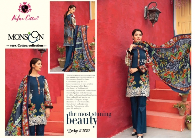 NAFISA COTTON MONSOON VOL 3 KARACHI COTTON SPECIAL COLLECTION LATEST CATALOG WHOLESALE DEALER BEST RATE BY GOSIYA EXPORTS SURAT (3)