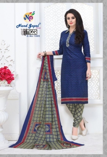 NAND GOPAL LAUNCH TIGER COTTON FABRIC SALWAR SUIT WHOLESALE DEALER BEST RATE BY GOSIYA EXPORT SURAT (12)