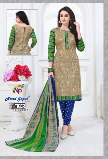 NAND GOPAL LAUNCH TIGER COTTON FABRIC SALWAR SUIT WHOLESALE DEALER BEST RATE BY GOSIYA EXPORT SURAT (14)