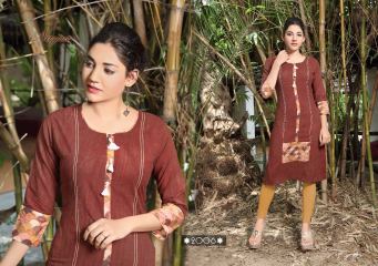 NAYRA BY FASHION CATALOGUE COTTON KURTI COLLECTION WHOLESALE BEST RATE BY GOSIYA EXPORTS DEALER IN INDIA (6)