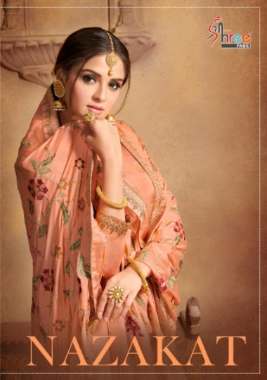NAZAKAT BY SHREE FABS PURE DOLA SILK EMBROIDERY SALWAR KAMEEZ WHOLESALE DEALER BEST RATE BY GOSIYA EXPORTS SURAT (10)