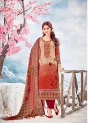 NAZRANA BY KAPIL DESIGNER PASHMINA PRINT SUITS ARE AVAILABLE AT WHOLESALE BEST RATE BY GOSIYA EXPORTS SURAT