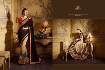 NIRVANA ALL HITS FANCY DESIGNER SAREE COLLECTION WHOLESALE BY GOSIYA EXPORTS SURAT (15)