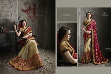 NIRVANA ALL HITS FANCY DESIGNER SAREE COLLECTION WHOLESALE BY GOSIYA EXPORTS SURAT (5)