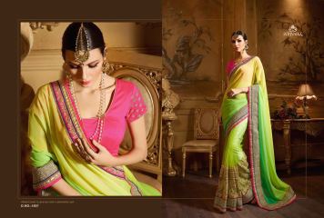 NIRVANA ALL HITS FANCY DESIGNER SAREE COLLECTION WHOLESALE BY GOSIYA EXPORTS SURAT (8)