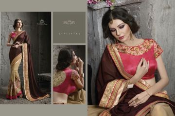 NIRVANA ALL HITS FANCY DESIGNER SAREE COLLECTION WHOLESALE BY GOSIYA EXPORTS SURAT (9)