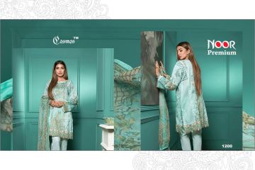 NOOR PREMIUM BY COSMOS GLACE COTTON DESIGNER SALWAR KAMEEZ WHOLESALE SUPPLIER BEST RATE FROM SURAT (1)