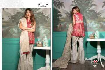 NOOR PREMIUM BY COSMOS GLACE COTTON DESIGNER SALWAR KAMEEZ WHOLESALE SUPPLIER BEST RATE FROM SURAT (6)