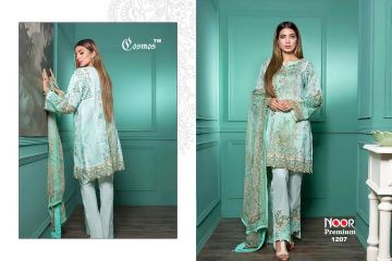 NOOR PREMIUM BY COSMOS GLACE COTTON DESIGNER SALWAR KAMEEZ WHOLESALE SUPPLIER BEST RATE FROM SURAT (8)