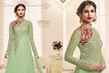 NYSA ZARAH COLLECTION VOL 6 GEORGETTE DESIGNER SUITS WHOLESALE SURAT ONLINE BEST RATE BY GOSIYA EXPORTS INDIA (4)