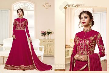 NYSA ZARAH COLLECTION VOL 6 GEORGETTE DESIGNER SUITS WHOLESALE SURAT ONLINE BEST RATE BY GOSIYA EXPORTS INDIA (5)