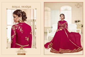 NYSA ZARAH COLLECTION VOL 6 GEORGETTE DESIGNER SUITS WHOLESALE SURAT ONLINE BEST RATE BY GOSIYA EXPORTS INDIA (6)