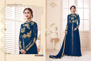 NYSA ZARAH COLLECTION VOL 6 GEORGETTE DESIGNER SUITS WHOLESALE SURAT ONLINE BEST RATE BY GOSIYA EXPORTS INDIA (7)