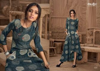 OM TEX SAPPHIRE LAWN COTTON LONG KURTI WHOLESALE BEST RATE BY GOSIYA EXPORTS SURAT ONLINE (2)