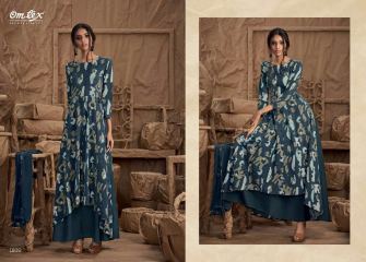 OM TEX SAPPHIRE LAWN COTTON LONG KURTI WHOLESALE BEST RATE BY GOSIYA EXPORTS SURAT ONLINE (5)
