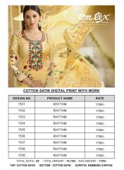 OMTEX RHYTHM COTTON SATIN WHOLESALE BEST RATE SUITS BY GOSIYA EXPORTS SURAT (11)