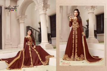 ONLY SUITS BRIDAL VOL 3 WHOLESALE EMBROIDERY SALWAR KAMEEZ SURAT BEST RATE GOSIYA EXPORTS (1)
