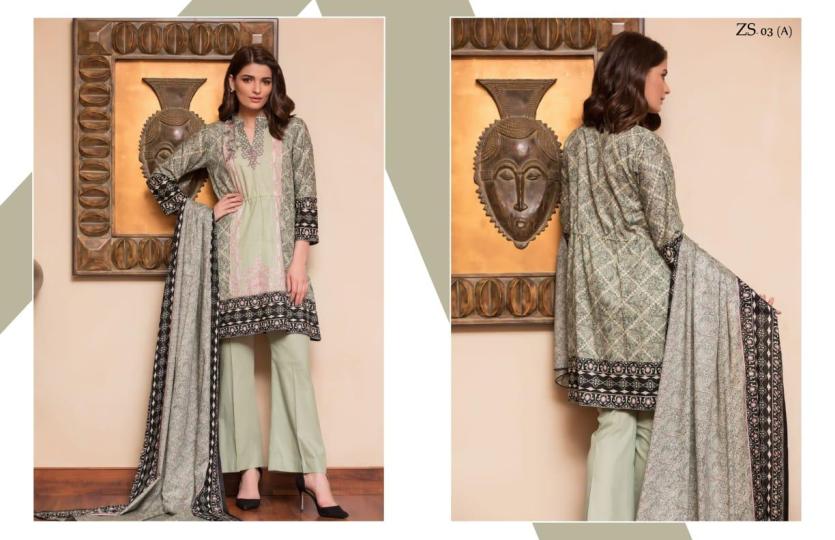 PAKISTANI SIGNATURE ICON Vol 2 PRINTED LAWN COLLECTION WITH PRINTED LAWN DUPATTA  (2)
