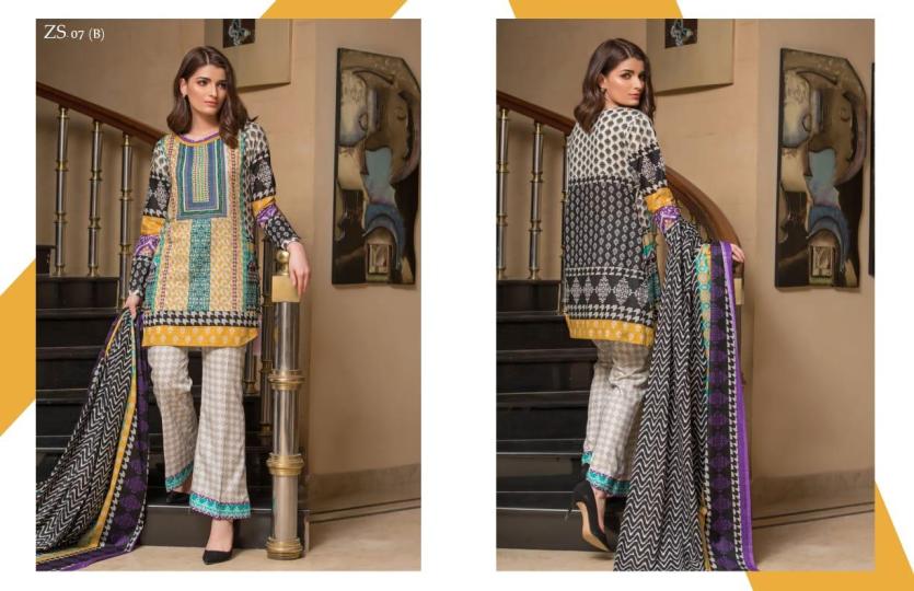 PAKISTANI SIGNATURE ICON Vol 2 PRINTED LAWN COLLECTION WITH PRINTED LAWN DUPATTA  (4)