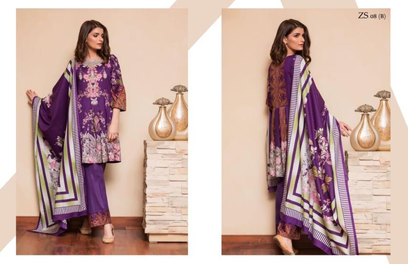 PAKISTANI SIGNATURE ICON Vol 2 PRINTED LAWN COLLECTION WITH PRINTED LAWN DUPATTA  (8)