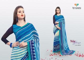PEEHU VOL 6 BY TRIVENI CASUAL WEAR PRINT SAREES WHOLESALE COLLECTION BEST RATE BY GOSIYA EXPORTS SURAT (2)