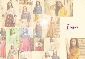 PEHANAVA VOL 3 BY PSYNA COTTON CAMBRIC CASUAL WEAR LONG KURTI COLLECTION WHOLESALE BEST RATE BY GOSIYA EXPORTS SURAT (15)
