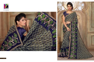 PIKASHO FASHION MAJESTIC VOL 2 FANCY INDIAN SAREE CATALOG IN WHOLESALE BESTRATE BY GOSIYA EXPORTS SURAT (1)