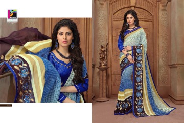 PIKASHO FASHION MAJESTIC VOL 2 FANCY INDIAN SAREE CATALOG IN WHOLESALE BESTRATE BY GOSIYA EXPORTS SURAT (10)