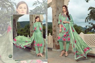 PRE WINTER BY LA VEDO MORA DESIGNER WITH PRINTED GLACE COTTON SUITS ARE AVAILABLE AT WHOLESALE BESTRATE BY GO (8)
