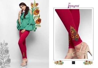 PSYNA EMBROIDERED LEGGING VOL 6 CATALOG WHOLESALE COLLECTION SUPPLIER BEST RATE BY GOSIYA EXPORTS SURAT (8)