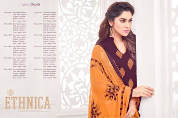 R R FASHION ETHNICA GEORGETTE STRAIGHT EMBROIDERY SUITS WHOLESALE BY GOSIYA EXPORTS SURAT (12)