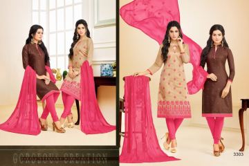 R R FASHION HUMTUM VOL 5 CATALOGUE CHANDERI COTTON SALWAR KAMEEZ WHOLESALE RATE BY GOSIYA EXPORTS SURAT (3)