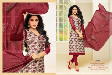 R R FASHION RED CHILLI GLACE COTTON SALWAR KAMEEZ CATALOUGE WHOLESALE BEST RATE BY GOSIYA EXPORTS SURAT (20)