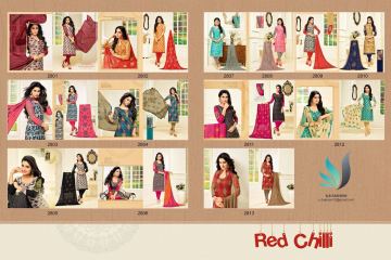 R R FASHION RED CHILLI GLACE COTTON SALWAR KAMEEZ CATALOUGE WHOLESALE BEST RATE BY GOSIYA EXPORTS SURAT (25)