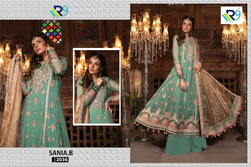 R9 DESIGNER SANIA . B HEAVY EMBROIDERED  (3)