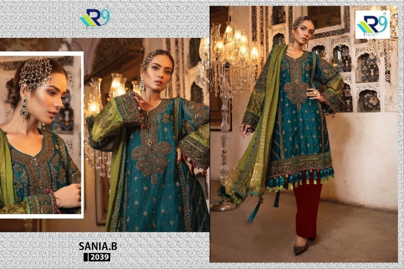 R9 DESIGNER SANIA . B HEAVY EMBROIDERED  (5)