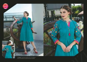 RAINBOW KURTIS BY LEPCY DESIGNER LINEN COTTON KURTIS ARE AVAILABLE AT WHOLESALE BEST RATE BY GOSIYA EXPORTS SURAT (25)