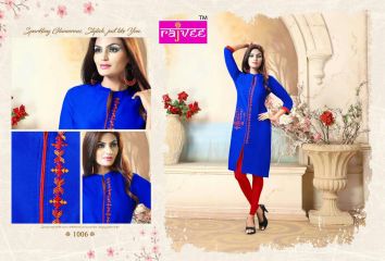 RAJVEE ANERI CATALOGUE LAWN COTTON CASUAL WEAR KURTI COLELCTION WHOLESALE BEST RATE BY GOSIYA EXPORT SURAT (6)