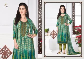 RAKHI FASHION CANDY LONG SUITS CRAPE PRINTS EMBROIDERED SALWAR SUITS (1)