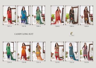 RAKHI FASHION CANDY LONG SUITS CRAPE PRINTS EMBROIDERED SALWAR SUITS (13)