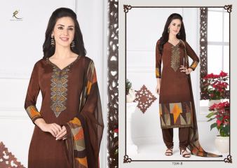 RAKHI FASHION CANDY LONG SUITS CRAPE PRINTS EMBROIDERED SALWAR SUITS (5)