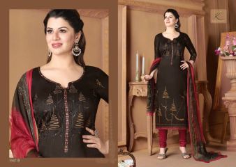 RAKHI FASHION FINE GLACE COTTON STRAIGHT SUITS (12)