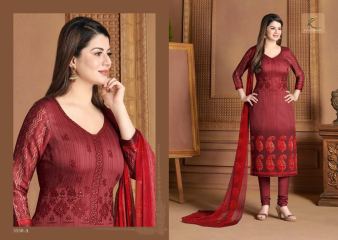 RAKHI FASHION FINE GLACE COTTON STRAIGHT SUITS (13)