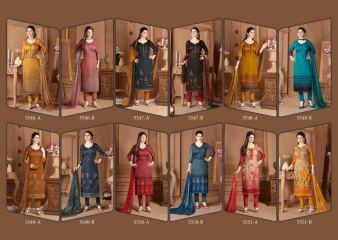 RAKHI FASHION FINE GLACE COTTON STRAIGHT SUITS (14)