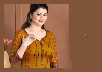 RAKHI FASHION FINE GLACE COTTON STRAIGHT SUITS (2)